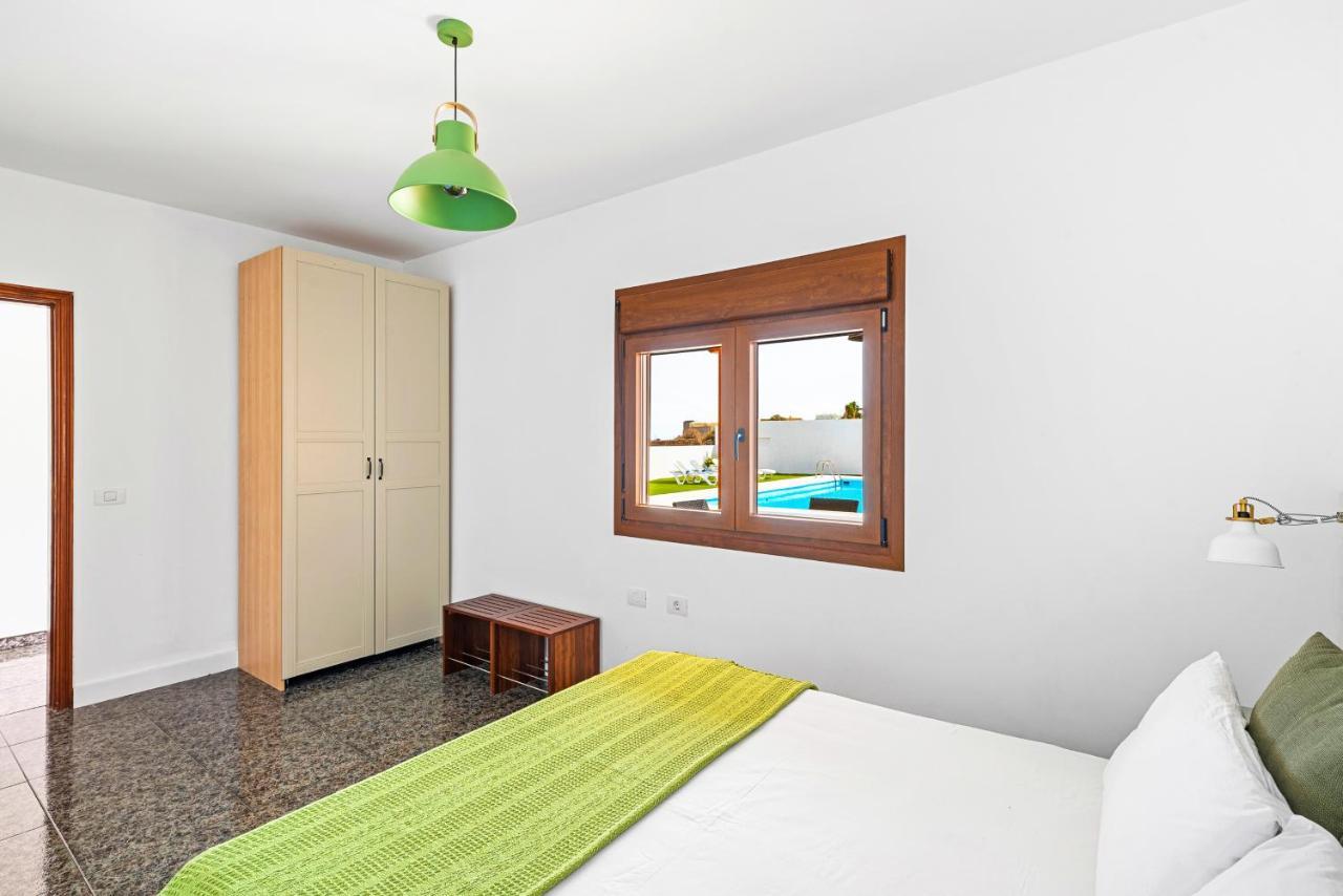 Вилла Private House With Pool & Garden Гуимар Экстерьер фото