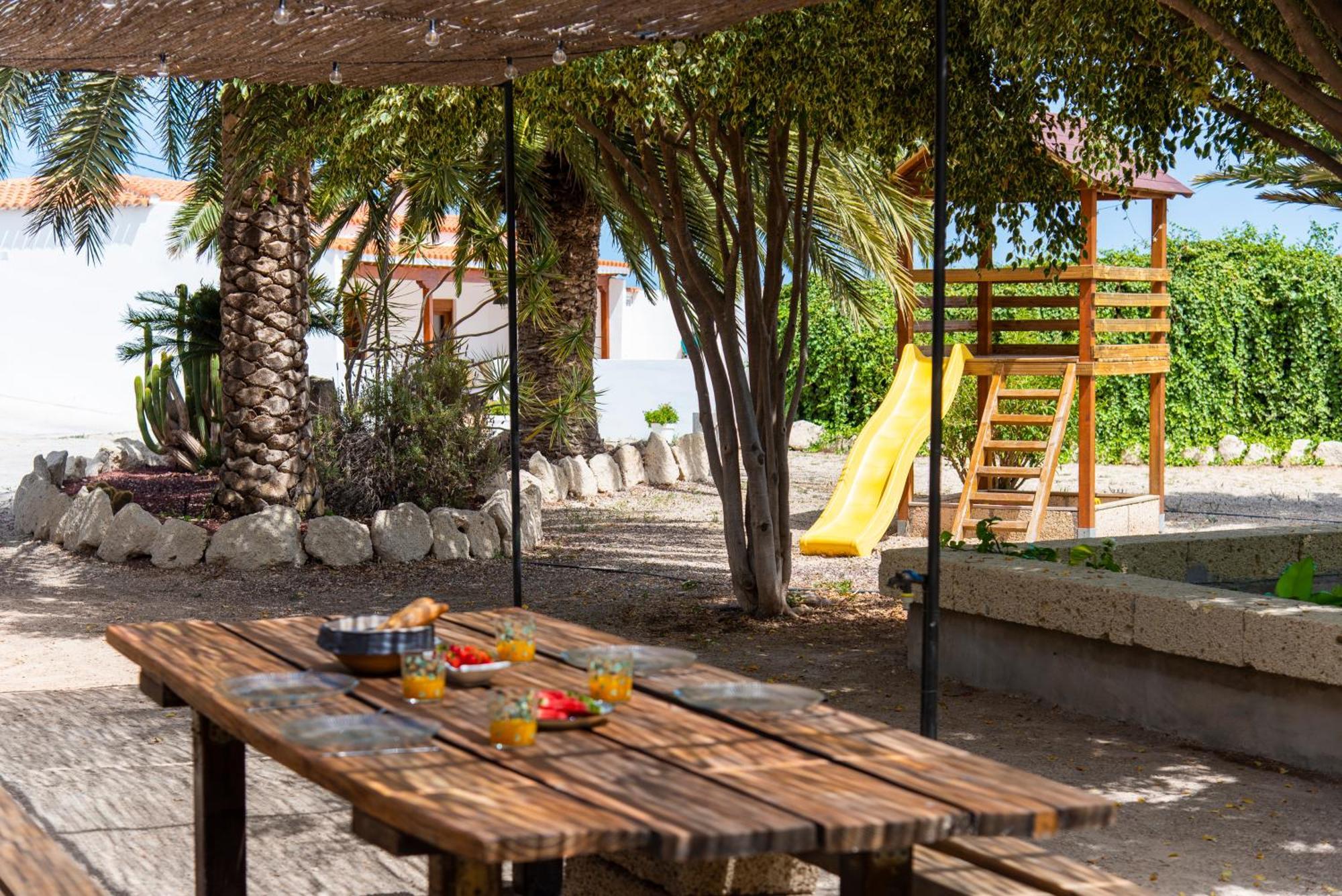 Вилла Private House With Pool & Garden Гуимар Экстерьер фото